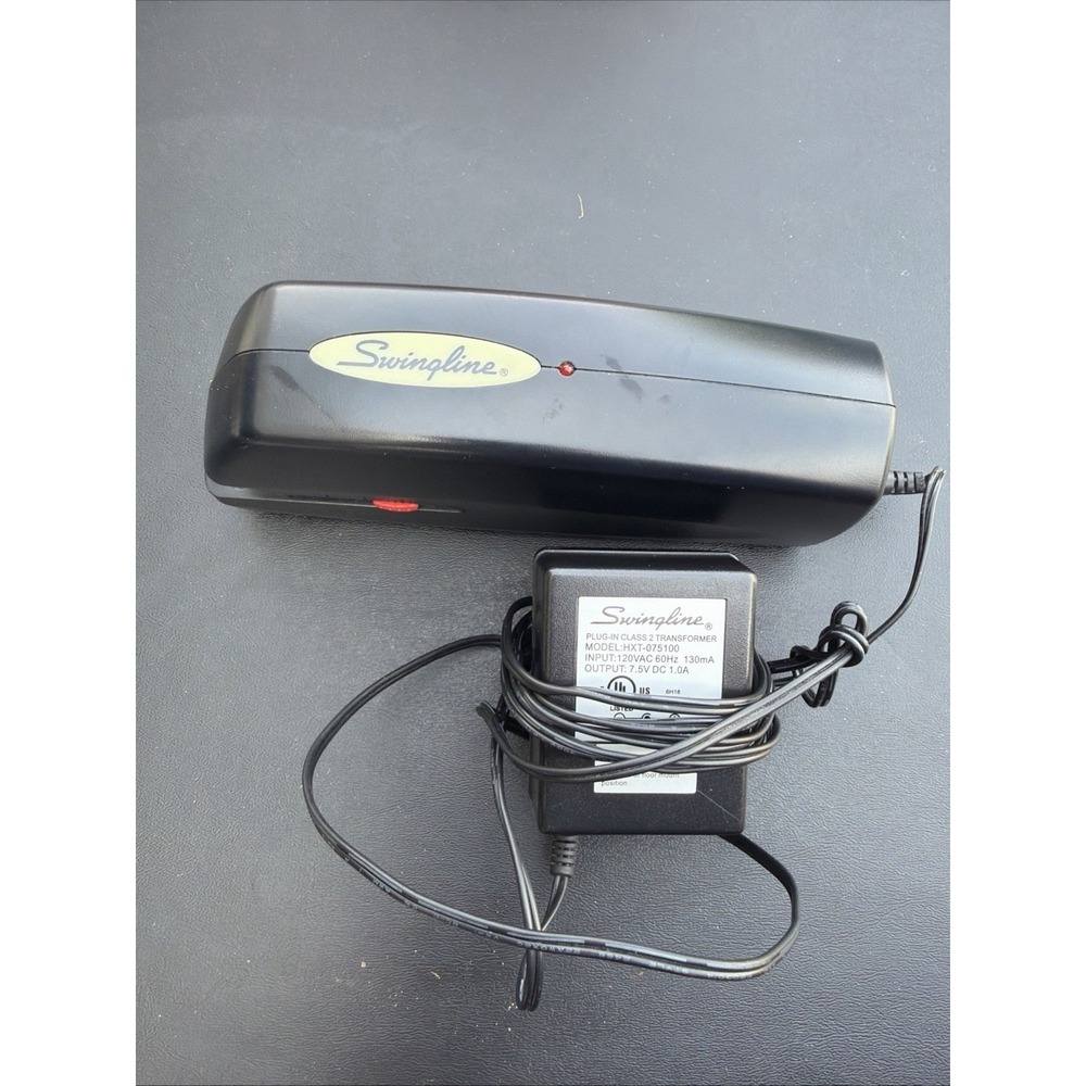 Swingline Electric Stapler Model 48200 Battery Power or AC Adapter